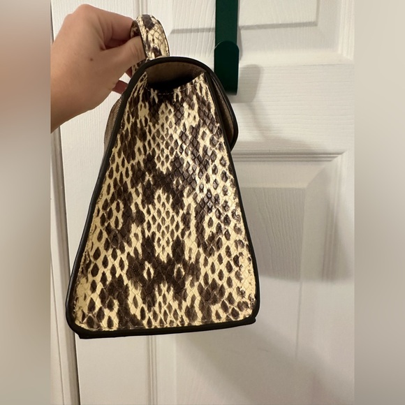 Coach Brown and Cream Satchel - Picture 2 of 4